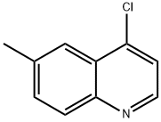 4-Chloro-6-methylquinoline Struktur