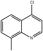 4-氯-8-甲基喹啉,18436-73-2,结构式