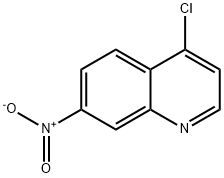 4-氯-7-硝基喹啉, 18436-76-5, 结构式
