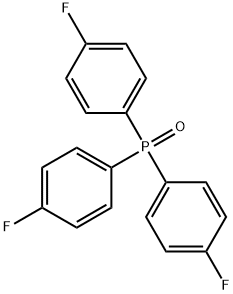 トリス(4-フルオロフェニル)ホスフィンオキシド 化学構造式