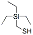 (Triethylsilyl)methanethiol Struktur