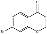 7-bromochroman-4-one Struktur