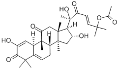 18444-66-1 (9β,10α,23E)-25-(アセチルオキシ)-2,16α,20-トリヒドロキシ-9-メチル-19-ノルラノスタ-1,5,23-トリエン-3,11,22-トリオン