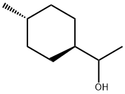 trans-alpha,4-dimethylcyclohexane-1-methanol Struktur