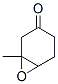 1-甲基-7-氧杂双环[4.1.0]庚烷-3-酮, 184481-10-5, 结构式