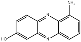 6-Amino-2-phenazinol,18450-04-9,结构式