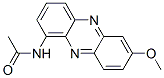 N-(7-メトキシ-1-フェナジニル)アセトアミド 化学構造式