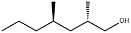 (2S,4R)-(-)-2,4-dimethylheptan-1-ol,18450-74-3,结构式
