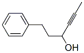 1-Phenyl-4-hexyn-3-ol Struktur