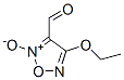 1,2,5-Oxadiazole-3-carboxaldehyde, 4-ethoxy-, 2-oxide (9CI) Structure