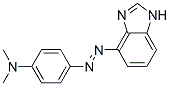 4-[(1H-Benzimidazol-4-yl)azo]-N,N-dimethylbenzenamine Structure