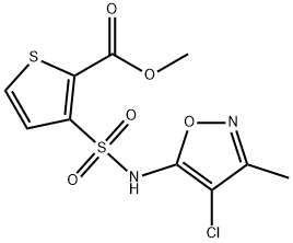 Methyl 3-(N-(4-chloro-3-Methylisoxazol-5-yl)sulfaMoyl)thiophene-2-carboxylate price.