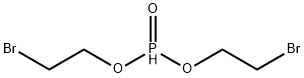 Phosphoric acid hydrogen bis(2-bromoethyl) ester Struktur