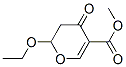 2H-Pyran-5-carboxylicacid,2-ethoxy-3,4-dihydro-4-oxo-,methylester(9CI) Struktur