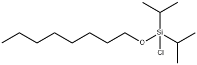 Silane, chlorobis(1-Methylethyl)(octyloxy)-,184719-55-9,结构式