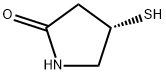 (S)-4-MERCAPTO-2-PYRROLIDINONE 化学構造式