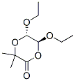 1,4-Dioxan-2-one,5,6-diethoxy-3,3-dimethyl-,trans-(9CI) 化学構造式