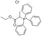 (2-乙氧基-1-甲基-2-氧代乙基)三苯基鏻氯化物, 18480-27-8, 结构式