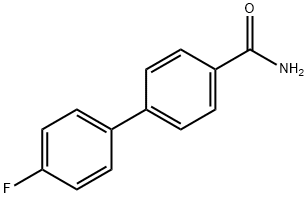 4'-氟-[1,1'-联苯]-4-甲酰胺,184842-68-0,结构式