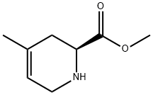 2-Pyridinecarboxylicacid,1,2,3,6-tetrahydro-4-methyl-,methylester,(S)-(9CI) 化学構造式