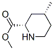 2-Piperidinecarboxylicacid,4-methyl-,methylester,(2S-cis)-(9CI) Struktur