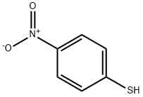 4-硝基苯硫醇,1849-36-1,结构式