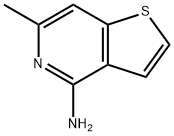 Thieno[3,2-c]pyridin-4-amine, 6-methyl- (9CI) Structure