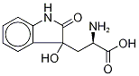 Dioxindolyl-L-alanine Struktur
