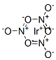 三硝酸イリジウム(III) 化学構造式