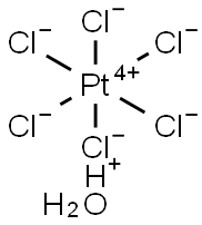 氯铂酸六水合物,18497-13-7,结构式