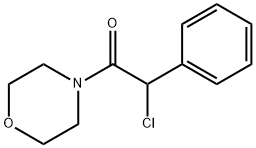 4-[CHLORO(PHENYL)ACETYL]MORPHOLINE Structure