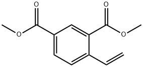 4-ETHENYL-1,3-BENZENE DECARBOXYLIC ACID DIMETHYL ESTER Struktur