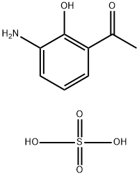 ETHANONE, 1-(3-AMINO-2-HYDROXYPHENYL)-, SULFATE SALT 化学構造式