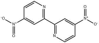 4,4'-ジニトロ-2,2'-ビピリジン 化学構造式