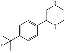 2-(4-TRIFLUOROMETHYL-PHENYL)-PIPERAZINE Structure