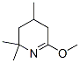 Pyridine, 2,3,4,5-tetrahydro-6-methoxy-2,2,4-trimethyl- (9CI) Struktur