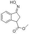 METHYL 3-HYDROXYIMINOINDAN-1-CARBOXYLATE 结构式