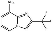 IMidazo[1,2-a]pyridin-8-aMine, 2-(trifluoroMethyl)- 化学構造式