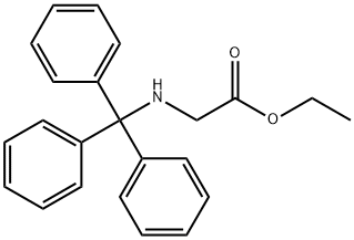 N-(TRIPHENYLMETHYL)GLYCINE ETHYL ESTER Structure