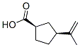 Cyclopentanecarboxylic acid, 3-(1-methylethenyl)-, cis- (9CI),185197-89-1,结构式