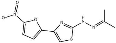2-(2-ISOPROPYLIDENEHYDRAZINO)-4-(5-NITRO-2-FURYL)THIAZOLE|
