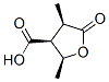 3-Furancarboxylicacid,tetrahydro-2,4-dimethyl-5-oxo-,[2S-(2alpha,3alpha,4alpha)]-(9CI) 结构式