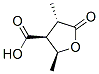 3-Furancarboxylicacid,tetrahydro-2,4-dimethyl-5-oxo-,[2S-(2alpha,3alpha,4beta)]-(9CI) 结构式