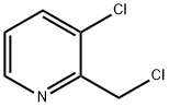 Pyridine, 3-chloro-2-(chloromethyl)- (9CI) Structure