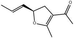 Ethanone, 1-[4,5-dihydro-2-methyl-5-(1-propenyl)-3-furanyl]-, [R-(E)]- (9CI)|