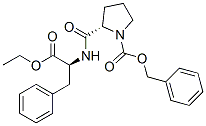 ethyl 3-phenyl-N-[1-[(phenylmethoxy)carbonyl]-L-prolyl]-L-alaninate Structure