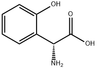 Benzeneacetic acid, alpha-amino-2-hydroxy-, (alphaR)- (9CI) 化学構造式