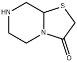 5H-Thiazolo[3,2-a]pyrazin-3(2H)-one,tetrahydro-(9CI) 结构式