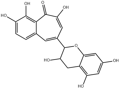 18539-40-7 8-[(3,4-Dihydro-3,5,7-trihydroxy-2H-1-benzopyran)-2-yl]-3,4,6-trihydroxy-5H-benzocyclohepten-5-one
