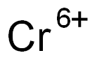 chromium(+6) cation,18540-29-9,结构式